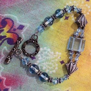 Vintage Handmade Beaded Bracelet